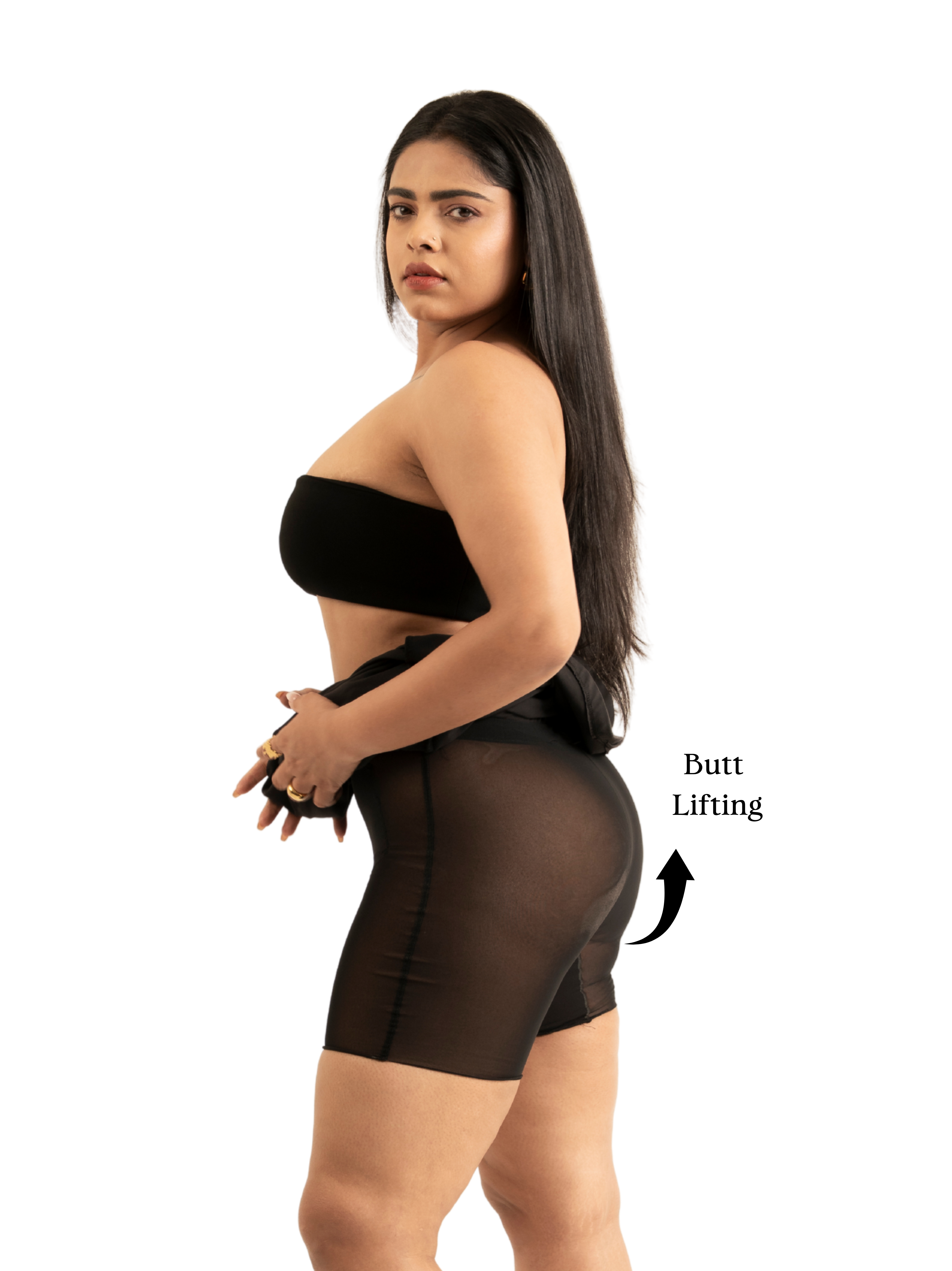 KAYSCULPT™ SHAPING SKIRT WITH IN-BUILT SHAPEWEAR