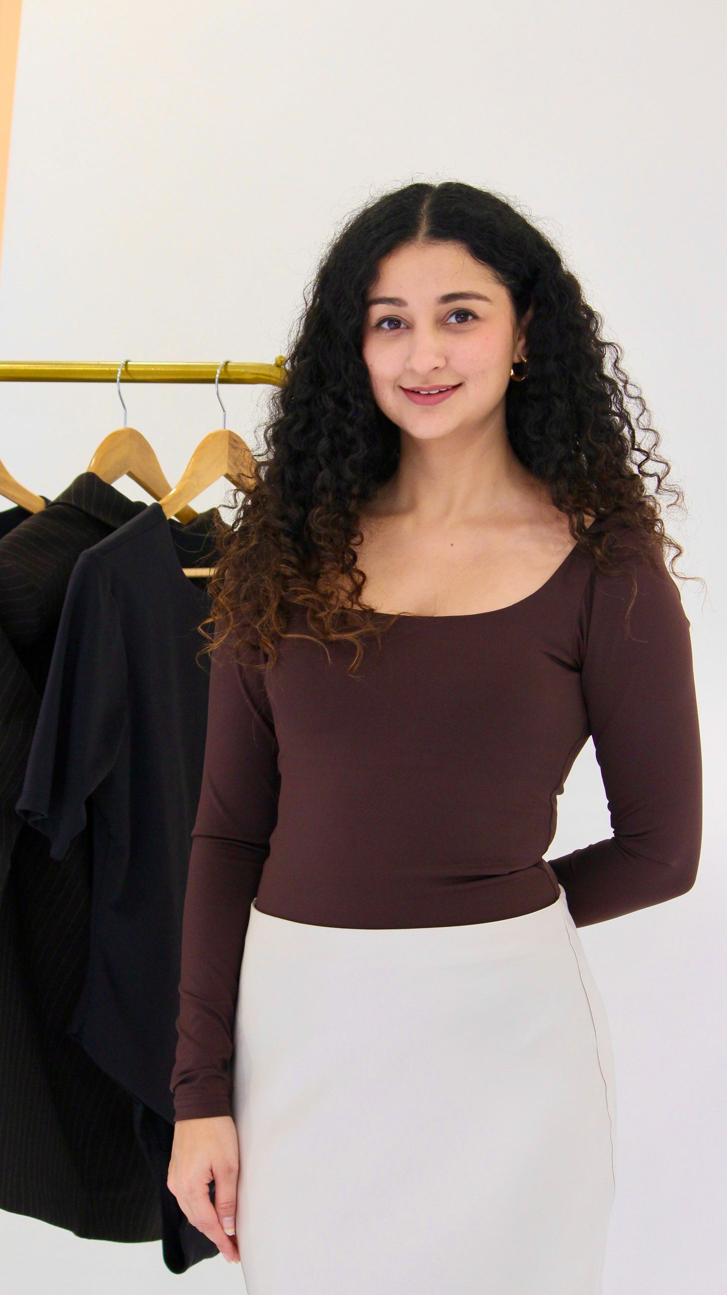 FULL SLEEVES BUILT-IN BRA BODYSUIT