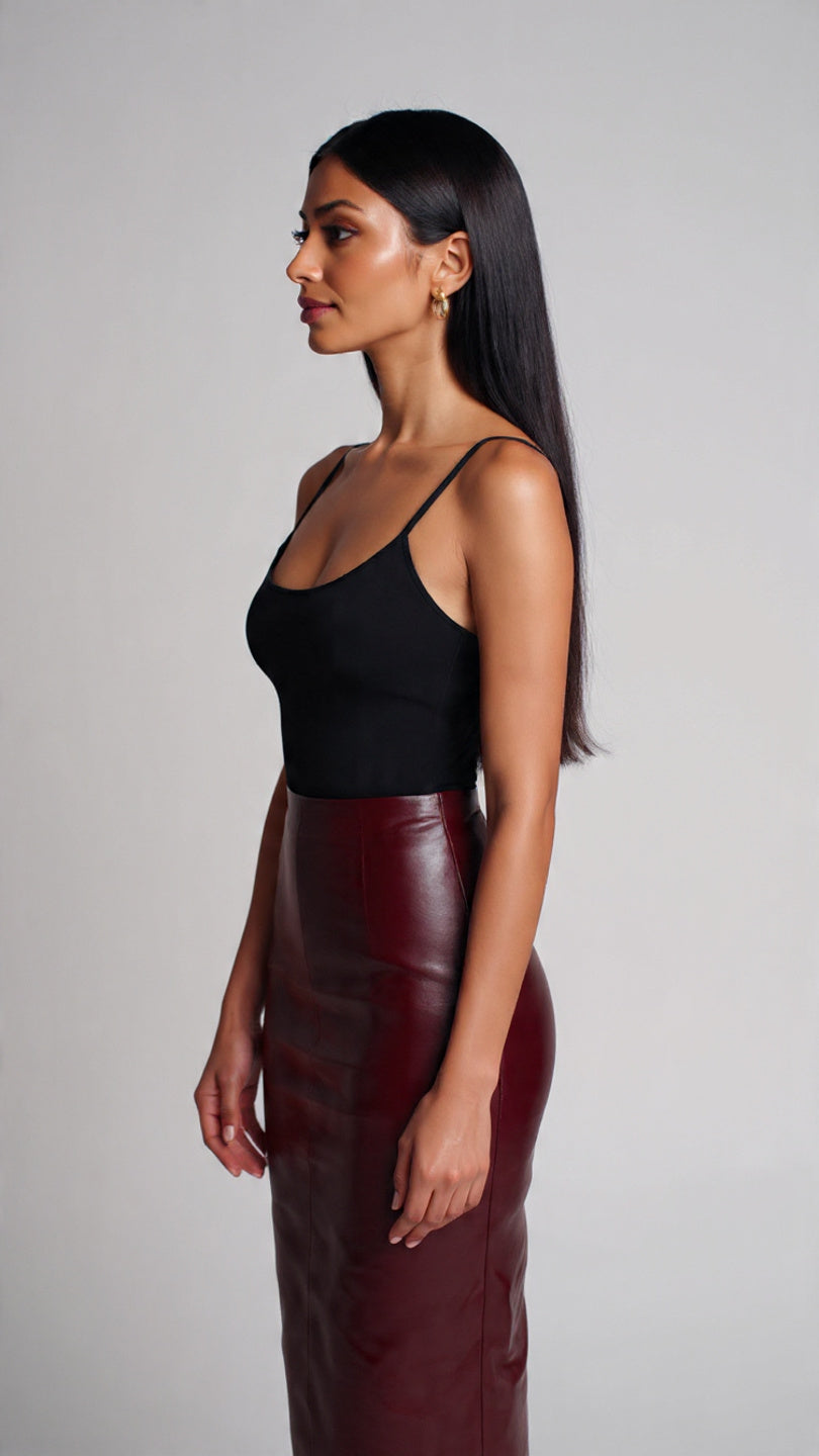 ADJUSTABLE STRAPS BUILT IN BRA BODYSUIT