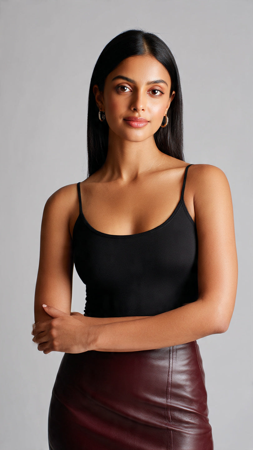 ADJUSTABLE STRAPS BUILT IN BRA BODYSUIT