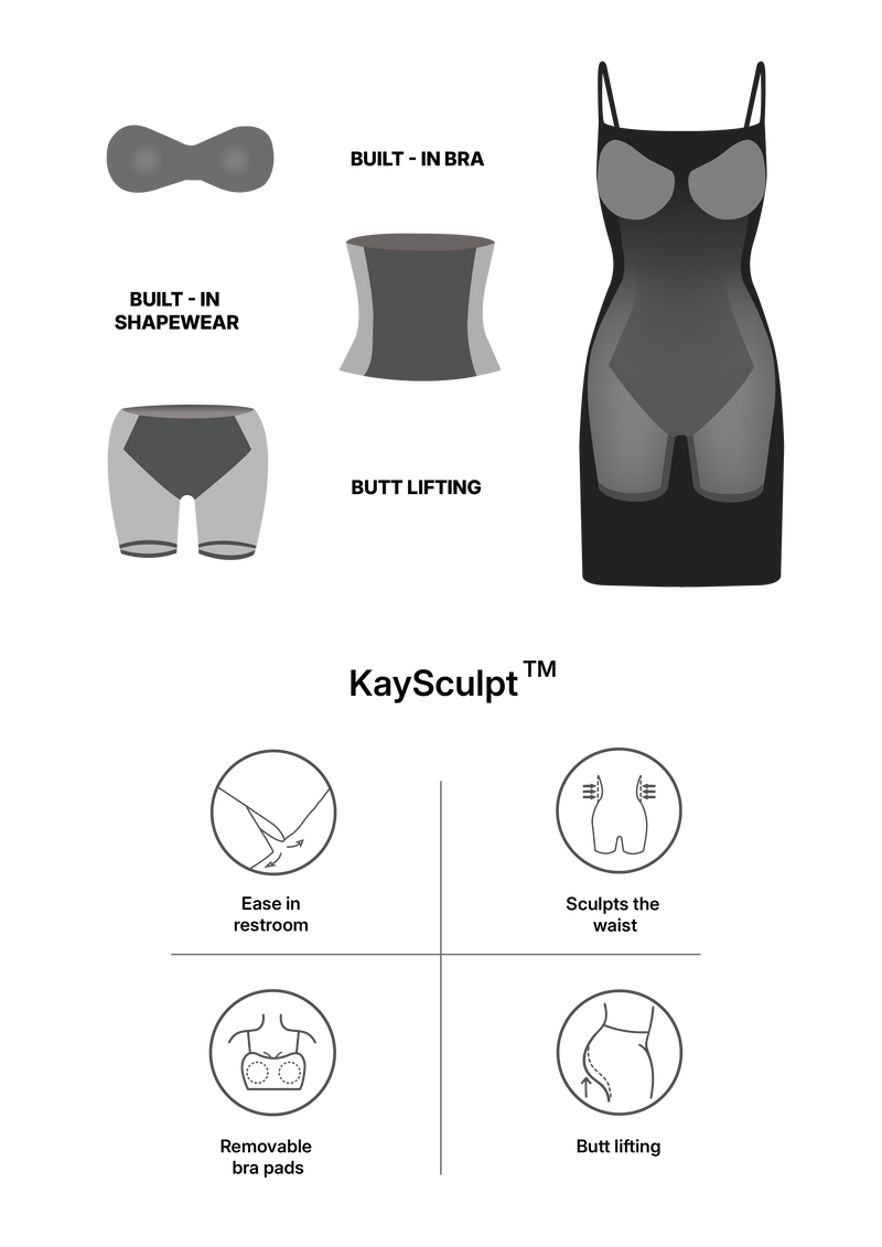 In-Built Shapewear Technology